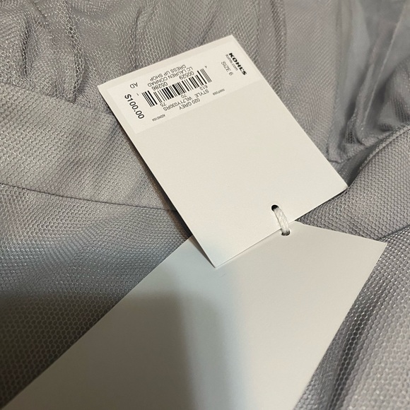 LC by Lauren Conrad formal party dress. Size 6. NWT Sleeveless Maxi flowy 🩶🌸🩶 - Picture 12 of 16